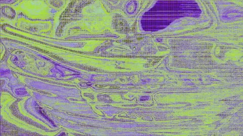 Mixed-colored data error dynamic nostalgic shimmering background. Stock Footage 141523971