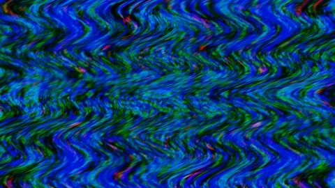 Mixed-colored error data neon nostalgic shimmering background. Vhs glitch for Stock Footage 121671430