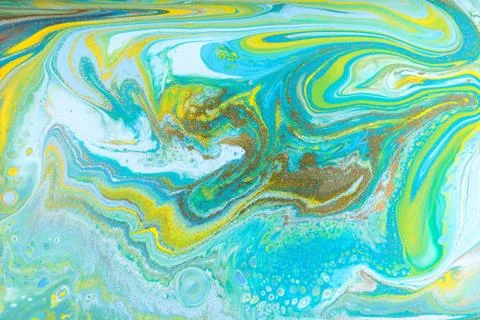 Mixed colored paints background. Ocean ripple style summer pattern. Stock Illustration