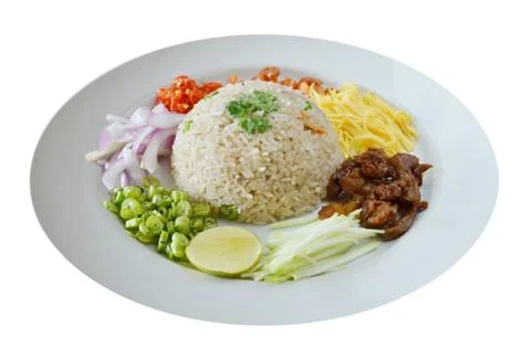 Mixed cooked rice Stock Photos