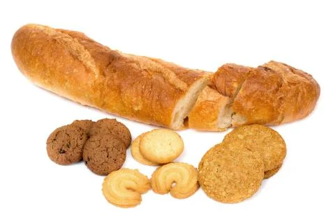 Mixed cookies Stock Photos