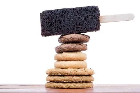 Mixed cookies Stock Photos
