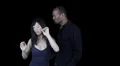 Mixed couple dances - back to front tease - pre-keyed with alpha channel HD Footage