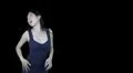 Mixed couple dances - he gets invited to dance- pre-keyed with alpha channel HD Footage