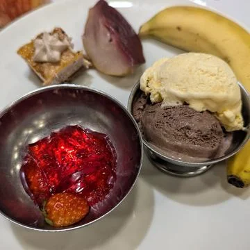 Mixed Dessert Indulgence Stock Photos