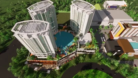 Mixed Development.#04 Stock Footage 251846135