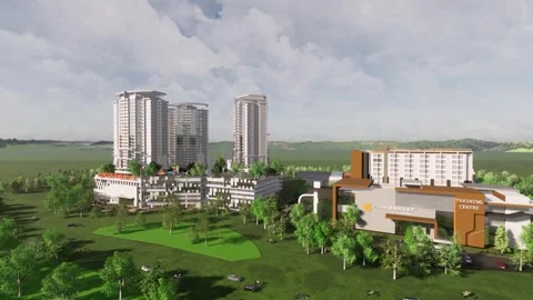 Mixed Development.#05 Stock Footage 251846040