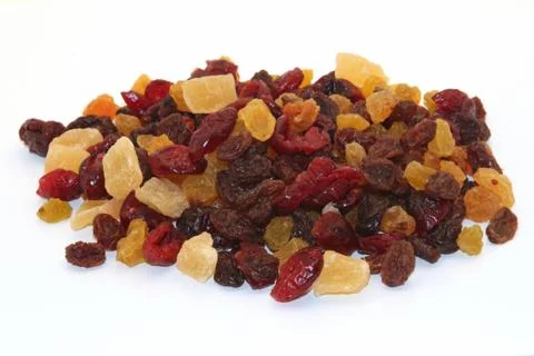 Mixed dried fruit. Stock Photos