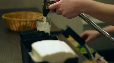 Mixed Drink at Bar Stock-Footage 57398440