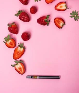 Mixed Flavor Flat Lay Props for Product Branding Foto stock