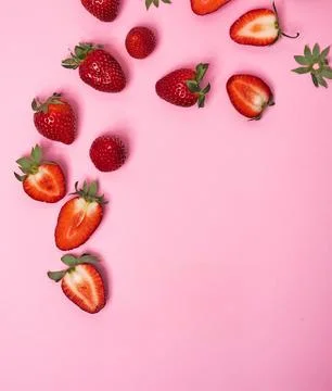 Mixed Flavor Flat Lay Props for Product Branding Stock Photos