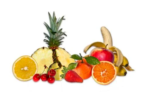 Mixed Fresh Fruit Stock Photos