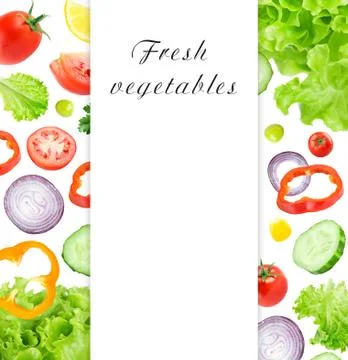 Mixed fresh vegetable Stock Photos