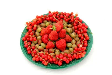 Mixed Fruit Berries. Stock Photos
