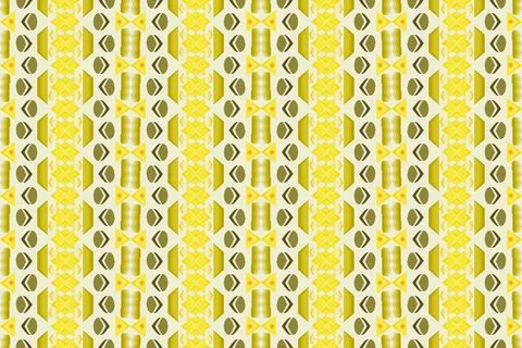 Mixed geometric shape for a striped pattern Illustrazione stock