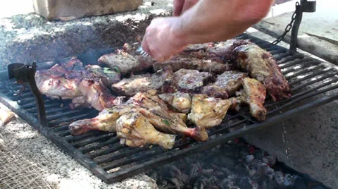 Mixed grill Stock Footage 22760213