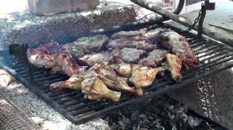 Mixed grill Stock Footage 22760243