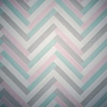 Mixed Herringbone Parquet Floor Pattern Illustrazione stock