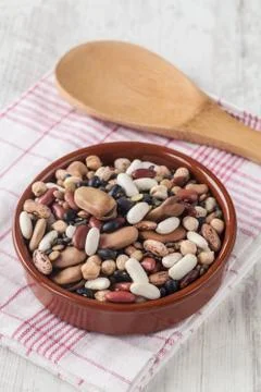 Mixed legumes Stock Photos