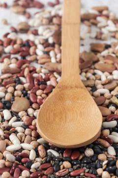 Mixed legumes Stock Photos
