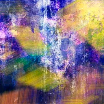 Mixed media artwork Stock Illustration