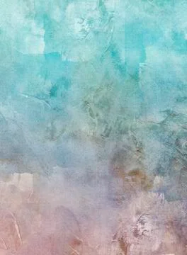 Mixed media on canvas Stock Illustration