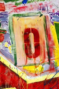 Mixed media paint textures Stock Illustration