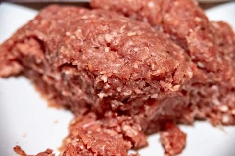 Mixed minced meat ready for consumption Foto stock