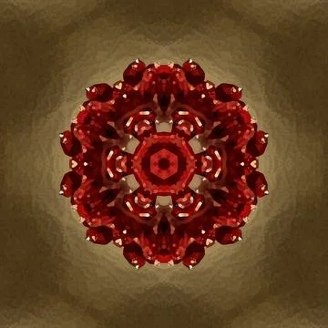 Mixed motifs design made with different embroidery, batik and tie dye patterns Stock Illustration