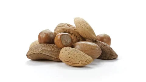 Mixed Nuts Stock Footage 7761398