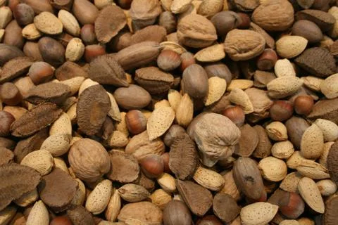 Mixed Nuts Stock Photos