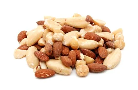 Mixed nuts Stock Photos