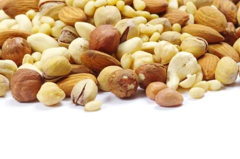 Mixed nuts Stock-Fotos