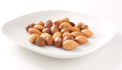 Mixed nuts Stock Photos