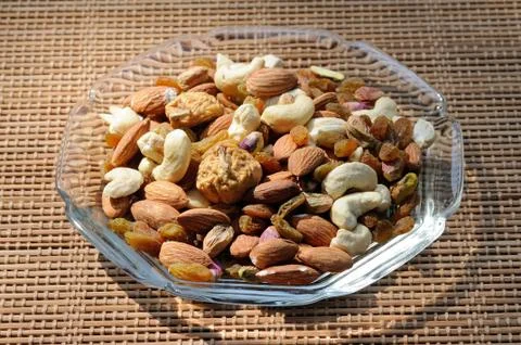 Mixed Nuts Stock Photos