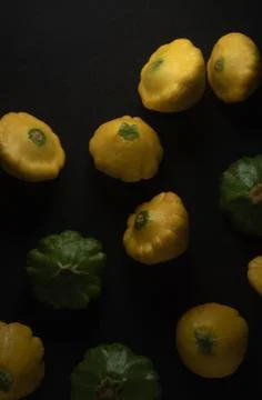 Mixed Organic pumpkins macro close up Stock Photos