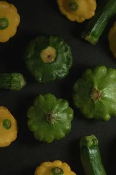 Mixed Organic pumpkins macro close up Stock Photos