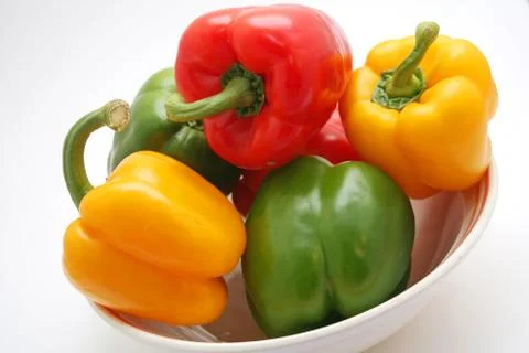 Mixed paprika Foto stock