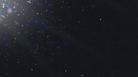 Mixed Particles Background Stock Footage 113012474