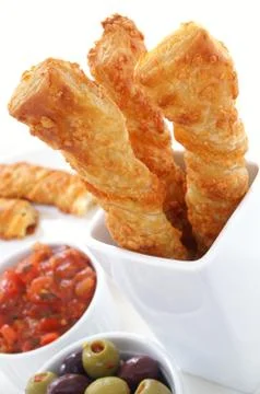 Mixed pastries Stock Photos