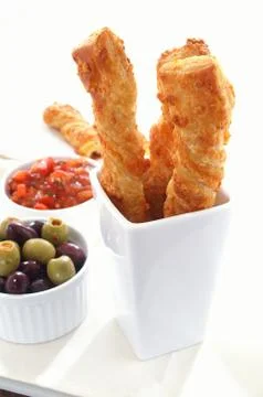 Mixed pastries Stock Photos