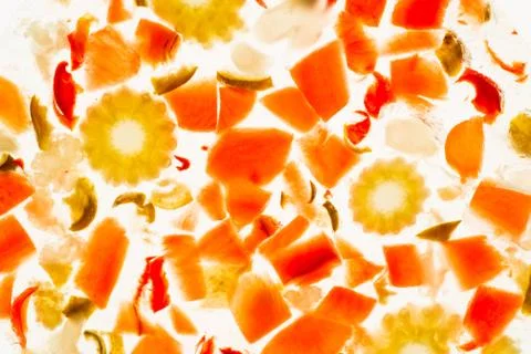 Mixed Pickles in Aspic Foto stock