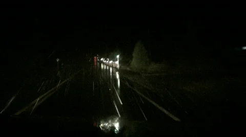 Mixed Precipitation Stock Footage 282485