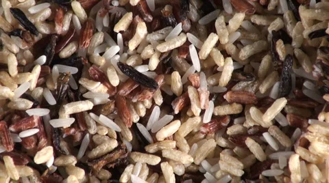 Mixed Rice (pull) Stock-Footage 1050074