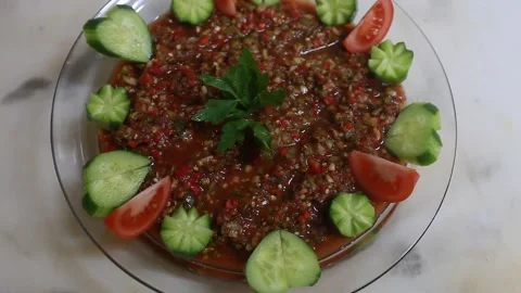 Mixed salad Stock Footage 165570657