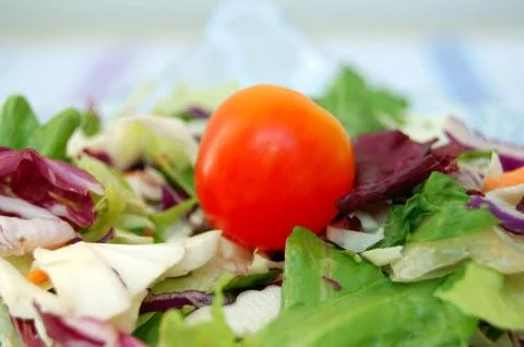 Mixed salad Foto stock