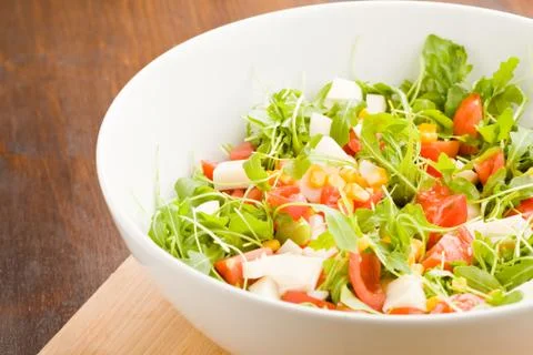 Mixed salad Stock Photos