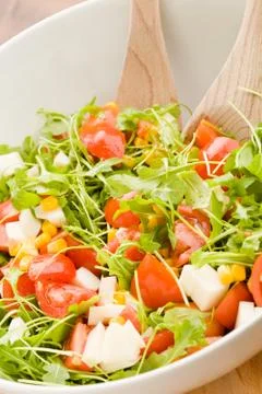 Mixed salad Stock Photos