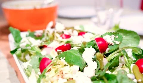Mixed salad Stock Photos