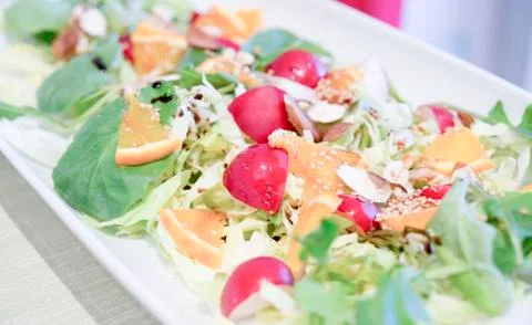 Mixed salad Stock Photos